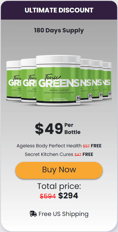 Buy Tonic Greens 6 Bottles